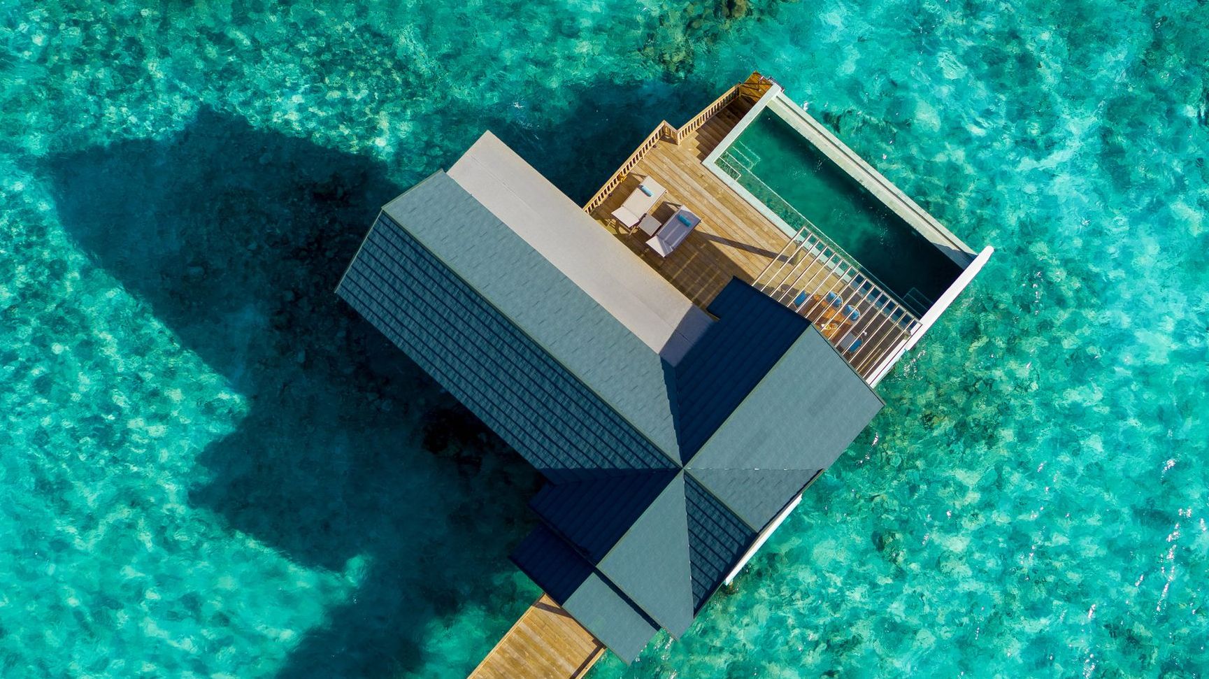 Sunset Water Suite with Pool at OBLU NATURE Helengeli by SENTIDO