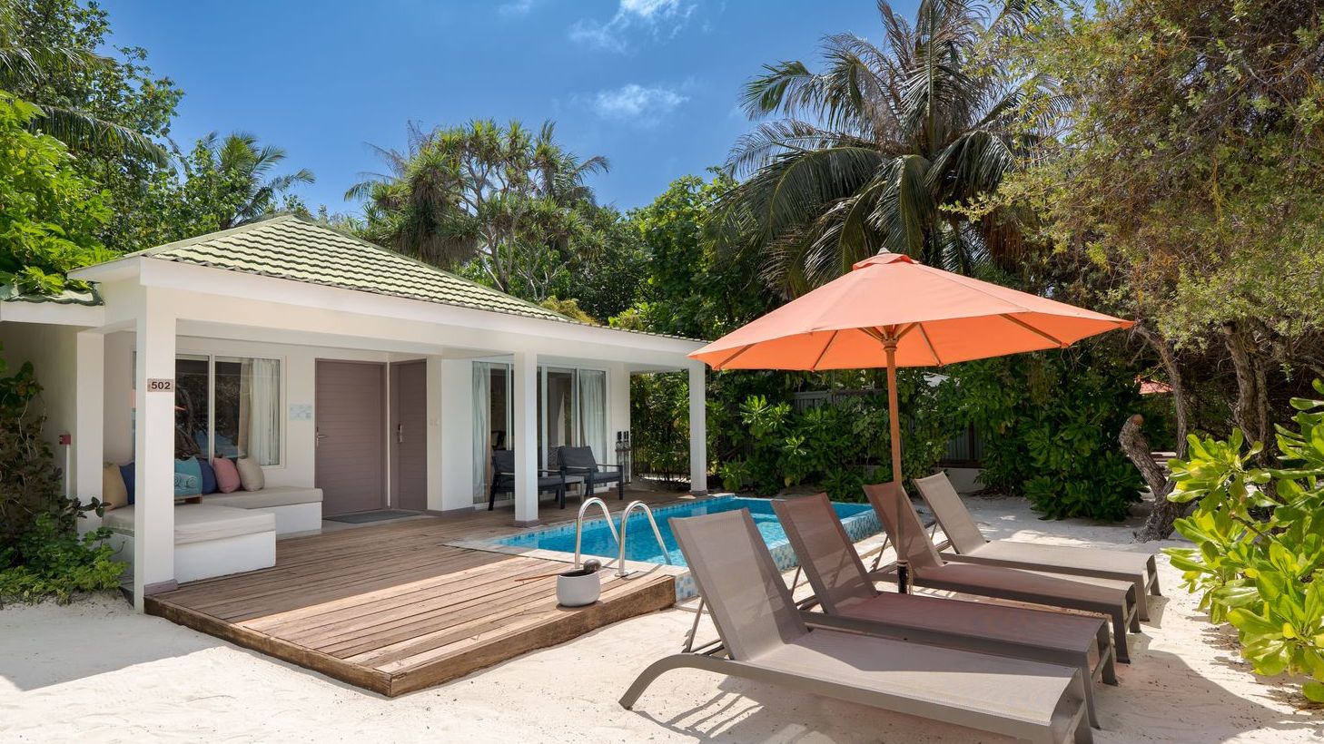 Two-Bedroom Beach Suite with Pool at OBLU NATURE Helengeli by SENTIDO